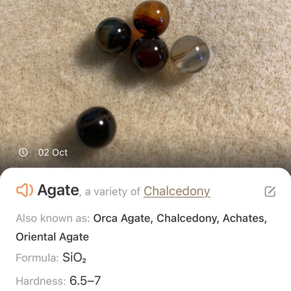 Genuine Dark Brown Agate Necklace, Natural Gemstone & Cute Slim Cat Pendant - Picture 14 of 15